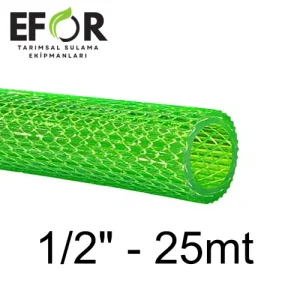 1/2" Süper Örgülü Hortum 25mt